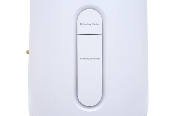 White 3L Portable Continuous Flow Concentrator LED Multi Layer Filter