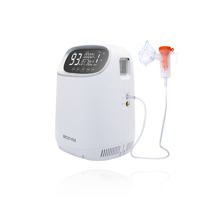 Lightweight 1L Medical Oxygen Concentrators Atomization Function 0.15ml/ Min