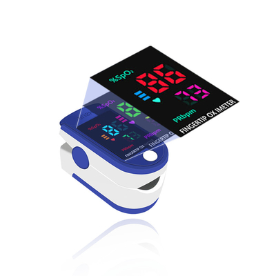 TFT Digital Portable Home Medical Pulse Oximeter Finger Oxygen Monitor 30 To 250BPM