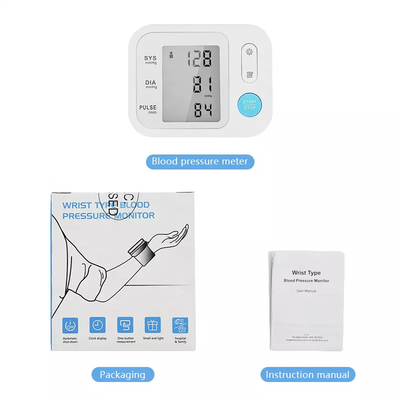 Smart Wrist Home Medical Blood Pressure Monitors Medical Testing Equipments