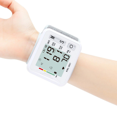 Home Hospital Daily Checks LCD Digital Display Wrist Blood Pressure Monitor