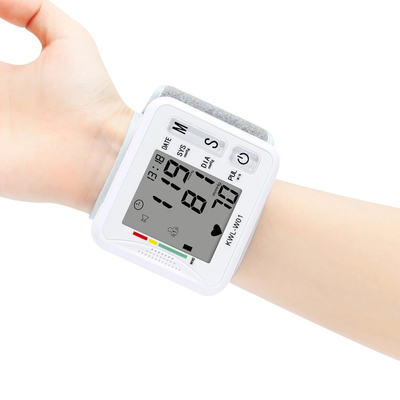 Home Hospital Daily Checks LCD Digital Display Wrist Blood Pressure Monitor